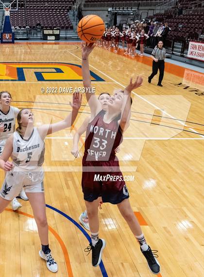 Thumbnail 2 in Duchesne vs. North Sevier (UHSAA 2A Tournament) photogallery.