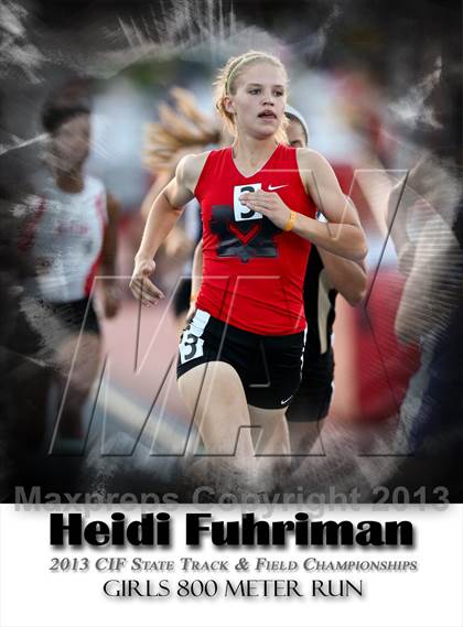 Thumbnail 2 in CIF State Track and Field (Girls 800m Run) photogallery.