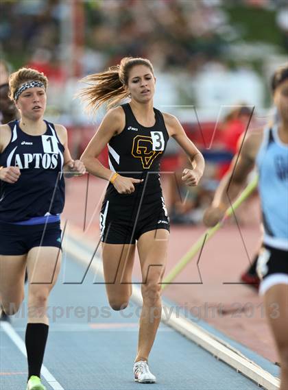 Thumbnail 3 in CIF State Track and Field (Girls 800m Run) photogallery.