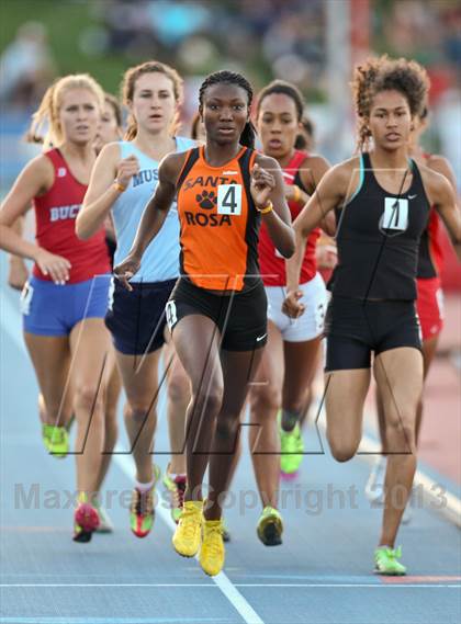 Thumbnail 1 in CIF State Track and Field (Girls 800m Run) photogallery.