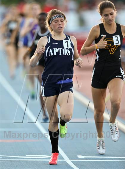 Thumbnail 1 in CIF State Track and Field (Girls 800m Run) photogallery.