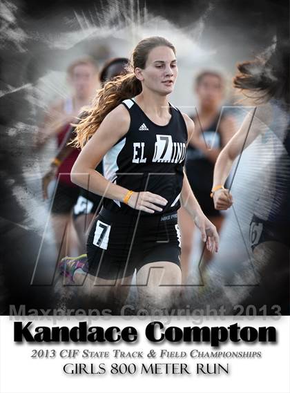 Thumbnail 1 in CIF State Track and Field (Girls 800m Run) photogallery.