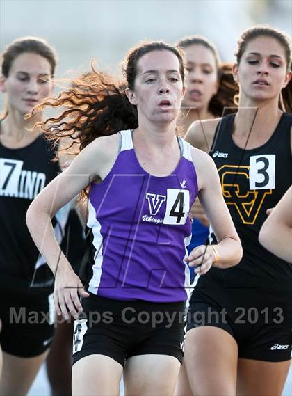 Thumbnail 2 in CIF State Track and Field (Girls 800m Run) photogallery.