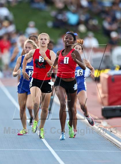 Thumbnail 3 in CIF State Track and Field (Girls 800m Run) photogallery.