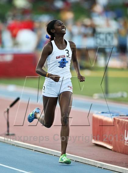 Thumbnail 3 in CIF State Track and Field (Girls 800m Run) photogallery.