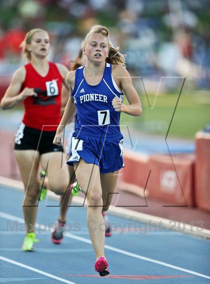 Thumbnail 2 in CIF State Track and Field (Girls 800m Run) photogallery.