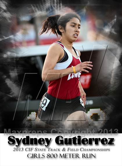 Thumbnail 1 in CIF State Track and Field (Girls 800m Run) photogallery.