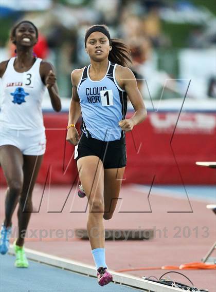Thumbnail 1 in CIF State Track and Field (Girls 800m Run) photogallery.