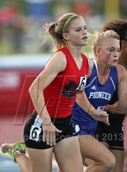 Thumbnail 3 in CIF State Track and Field (Girls 800m Run) photogallery.