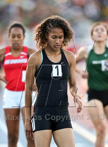 Thumbnail 2 in CIF State Track and Field (Girls 800m Run) photogallery.
