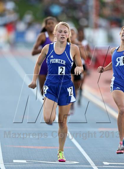 Thumbnail 2 in CIF State Track and Field (Girls 800m Run) photogallery.