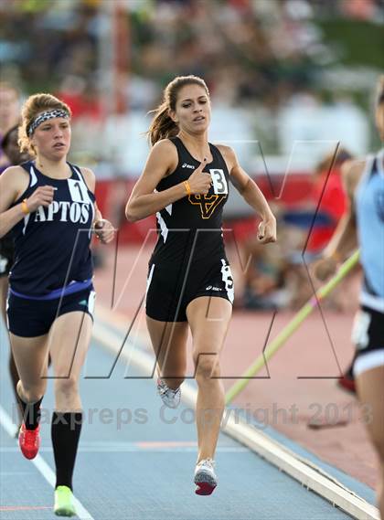 Thumbnail 2 in CIF State Track and Field (Girls 800m Run) photogallery.