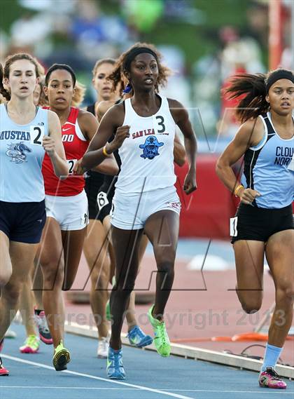 Thumbnail 1 in CIF State Track and Field (Girls 800m Run) photogallery.