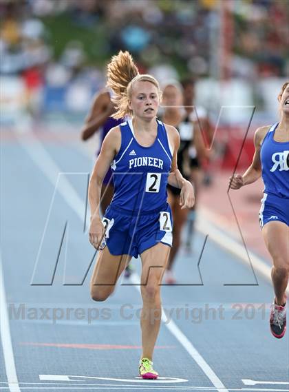 Thumbnail 1 in CIF State Track and Field (Girls 800m Run) photogallery.