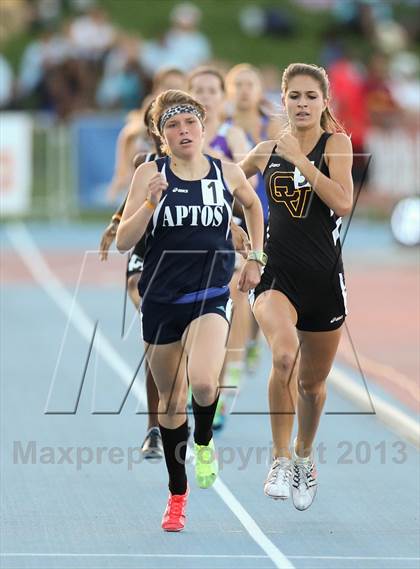 Thumbnail 3 in CIF State Track and Field (Girls 800m Run) photogallery.