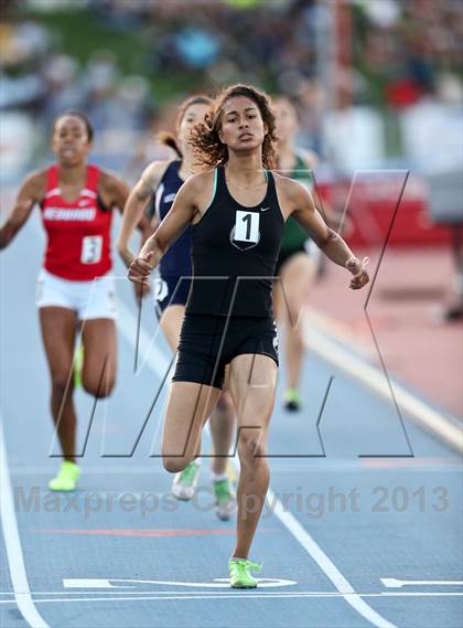 Thumbnail 3 in CIF State Track and Field (Girls 800m Run) photogallery.