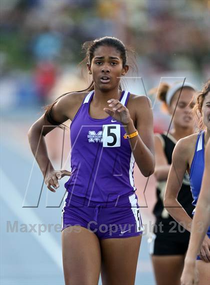 Thumbnail 2 in CIF State Track and Field (Girls 800m Run) photogallery.