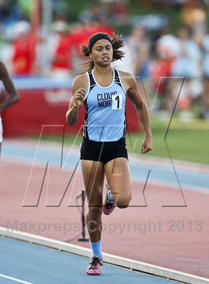 Thumbnail 2 in CIF State Track and Field (Girls 800m Run) photogallery.