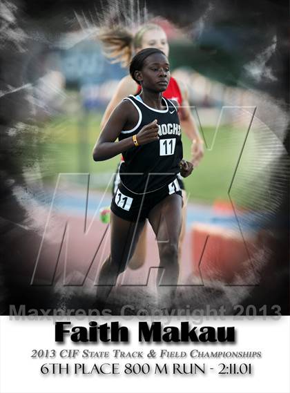 Thumbnail 1 in CIF State Track and Field (Girls 800m Run) photogallery.