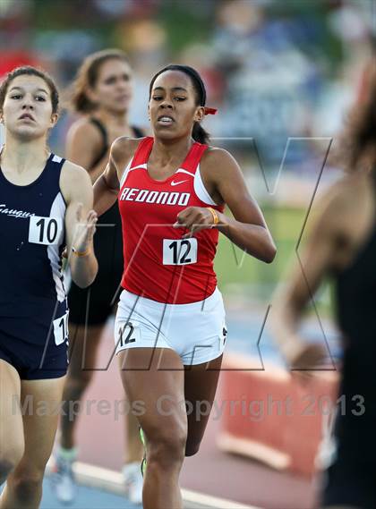 Thumbnail 2 in CIF State Track and Field (Girls 800m Run) photogallery.