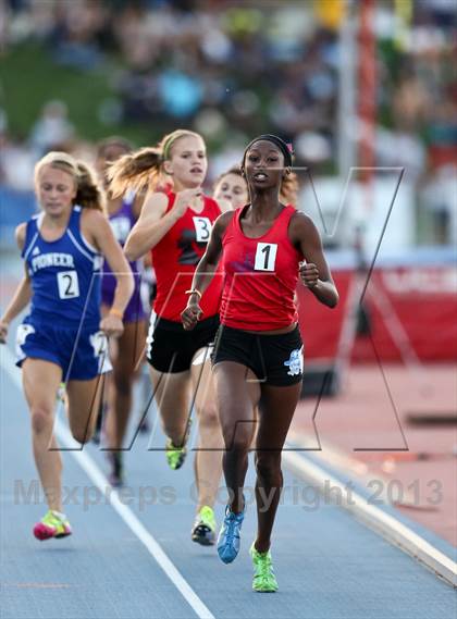 Thumbnail 1 in CIF State Track and Field (Girls 800m Run) photogallery.