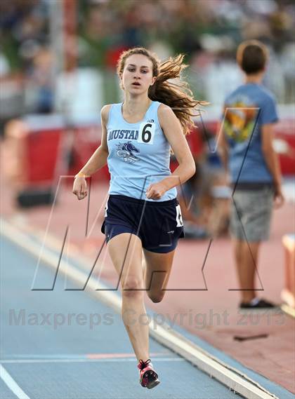 Thumbnail 2 in CIF State Track and Field (Girls 800m Run) photogallery.