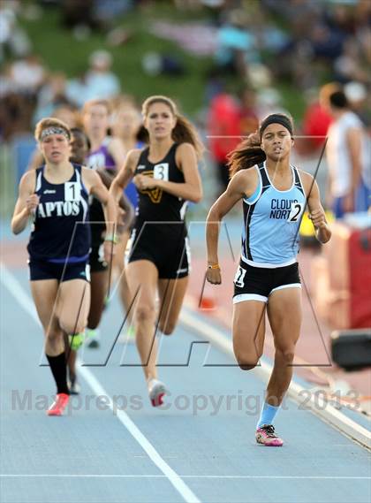 Thumbnail 2 in CIF State Track and Field (Girls 800m Run) photogallery.