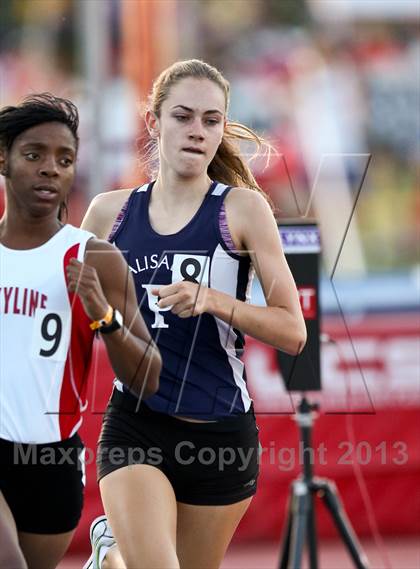Thumbnail 2 in CIF State Track and Field (Girls 800m Run) photogallery.