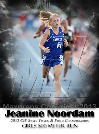 Thumbnail 1 in CIF State Track and Field (Girls 800m Run) photogallery.