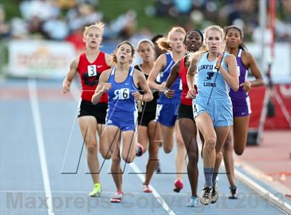 Thumbnail 2 in CIF State Track and Field (Girls 800m Run) photogallery.