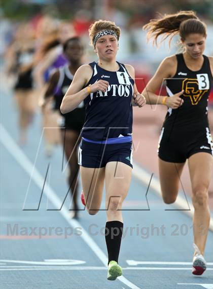 Thumbnail 3 in CIF State Track and Field (Girls 800m Run) photogallery.