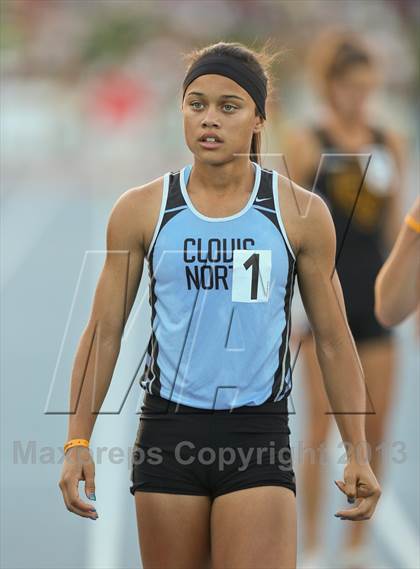 Thumbnail 2 in CIF State Track and Field (Girls 800m Run) photogallery.