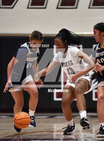 Thumbnail 2 in Desert Vista @ Hamilton (AIA 6A Quarterfinal Playoff) photogallery.