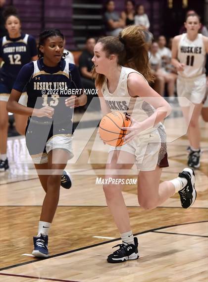 Thumbnail 3 in Desert Vista @ Hamilton (AIA 6A Quarterfinal Playoff) photogallery.