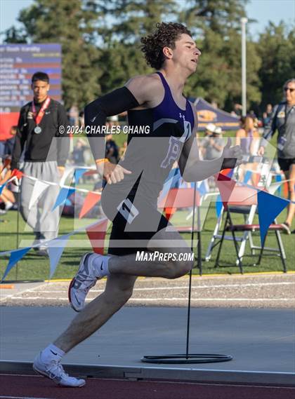 Thumbnail 3 in CIF State Championships (400m Finals) photogallery.