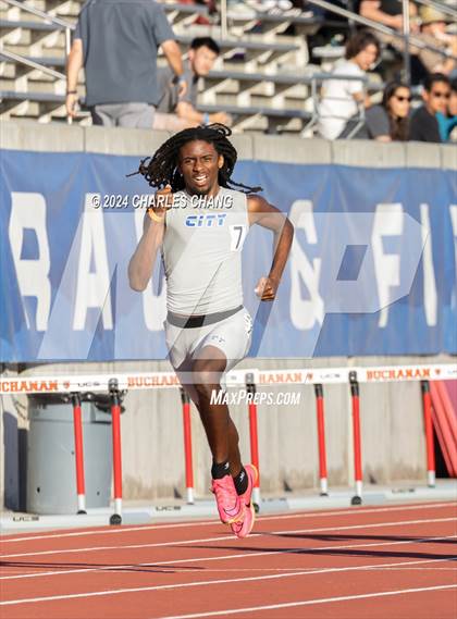 Thumbnail 1 in CIF State Championships (400m Finals) photogallery.