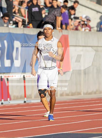 Thumbnail 2 in CIF State Championships (400m Finals) photogallery.