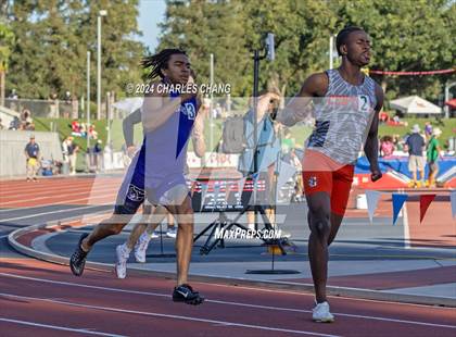 Thumbnail 2 in CIF State Championships (400m Finals) photogallery.
