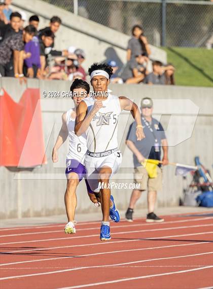 Thumbnail 3 in CIF State Championships (400m Finals) photogallery.