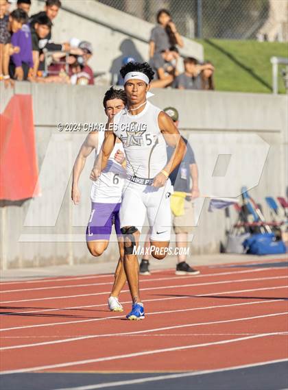 Thumbnail 2 in CIF State Championships (400m Finals) photogallery.