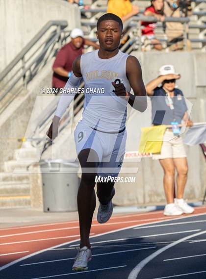 Thumbnail 2 in CIF State Championships (400m Finals) photogallery.