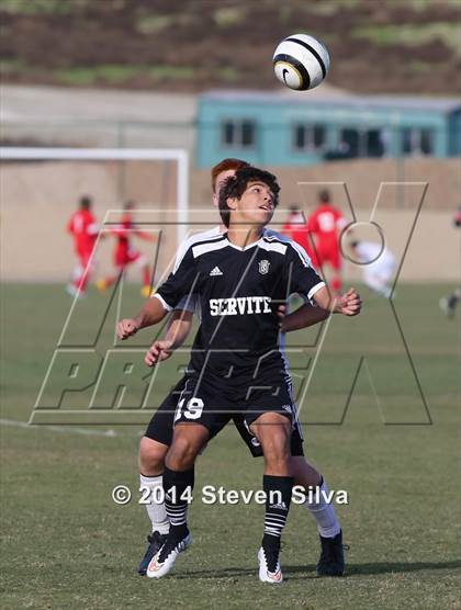Thumbnail 2 in Palos Verdes vs. Servite (20th Annual SoCal Classic) photogallery.