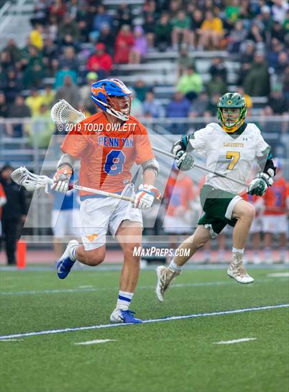 Thumbnail 2 in Lafayette vs Penn York Academy (NYSPHSAA Class C Semifinal) photogallery.