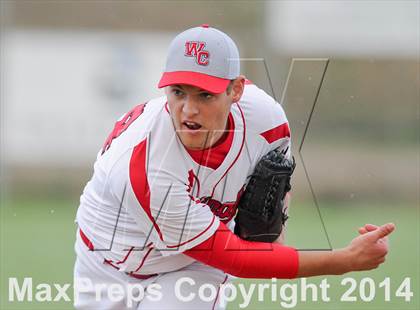 Thumbnail 2 in Woodland Christian vs. Vacaville Christian photogallery.
