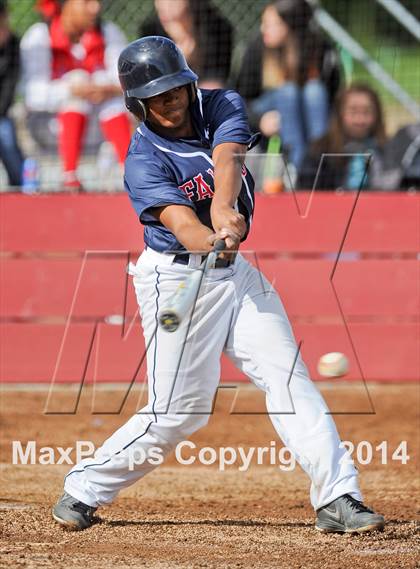 Thumbnail 2 in Woodland Christian vs. Vacaville Christian photogallery.