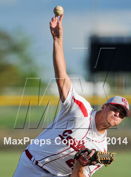 Thumbnail 3 in Woodland Christian vs. Vacaville Christian photogallery.