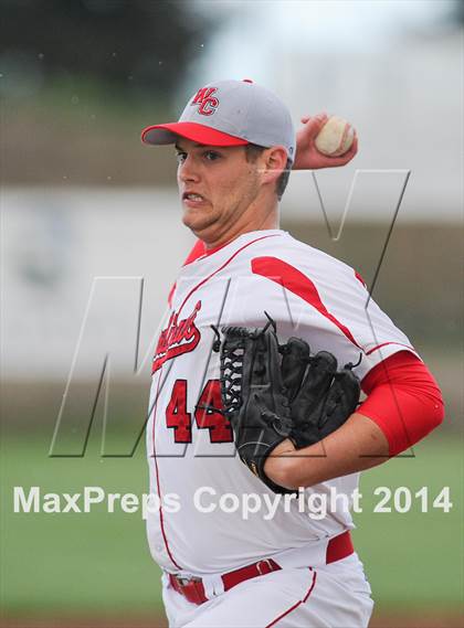 Thumbnail 2 in Woodland Christian vs. Vacaville Christian photogallery.