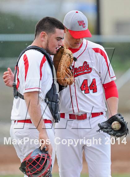 Thumbnail 3 in Woodland Christian vs. Vacaville Christian photogallery.
