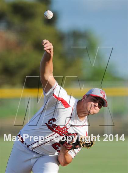 Thumbnail 2 in Woodland Christian vs. Vacaville Christian photogallery.