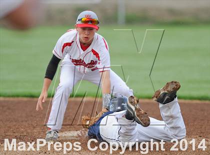 Thumbnail 1 in Woodland Christian vs. Vacaville Christian photogallery.